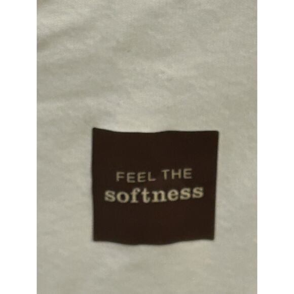 NWT Sonoma Super Soft White Long Sleeve Crew Neck Tee T-Shirt Men's size XL - Picture 4 of 7